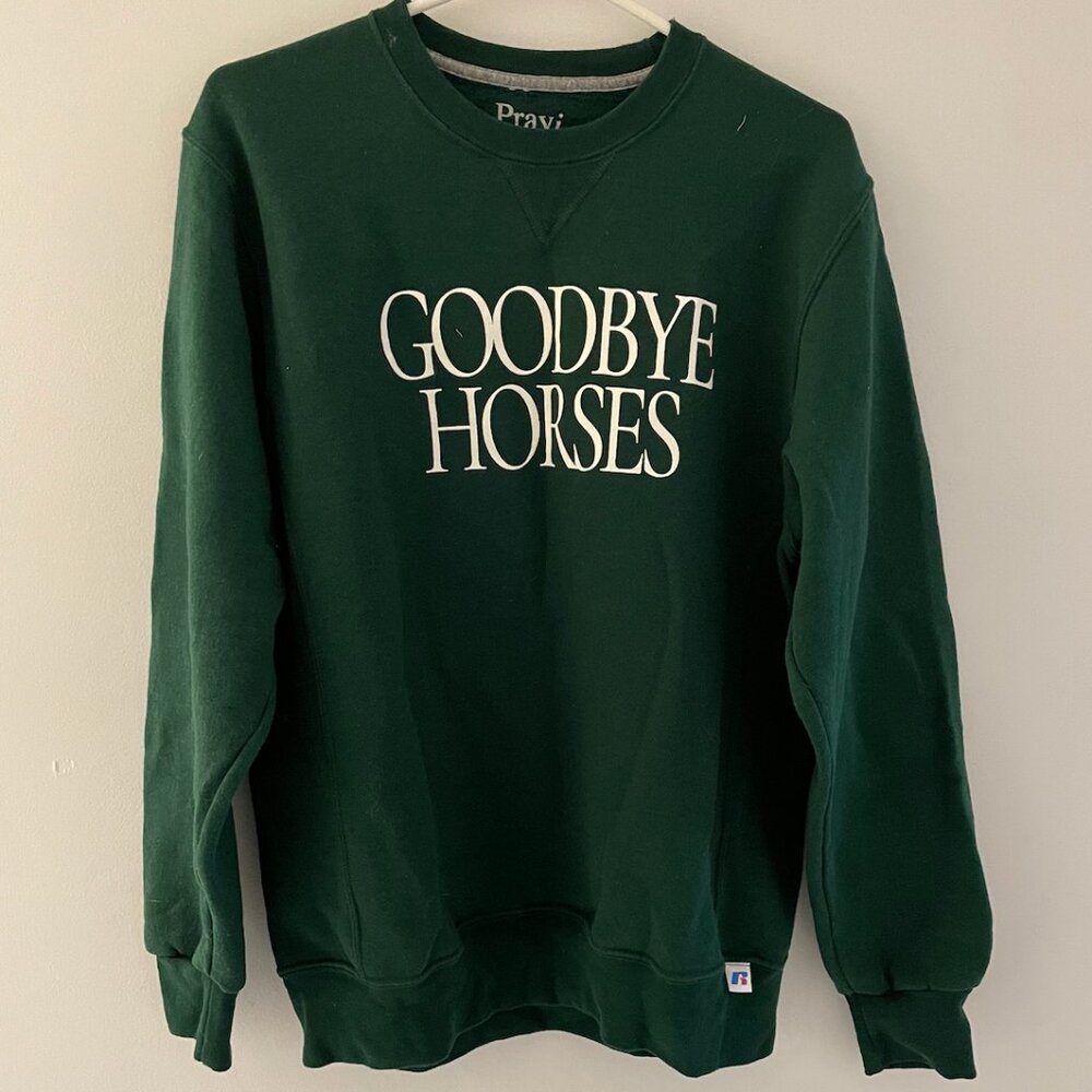 Unisex Goodbye Horses Praying Sweater